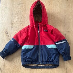 Patagonia Kids Snow Pile Waterproof Jacket Size 4T